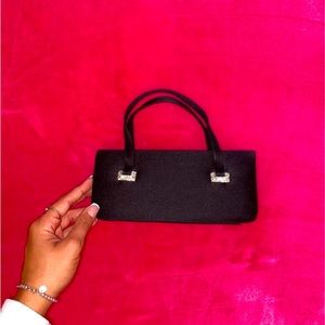 Mini Black Purse or Clutch